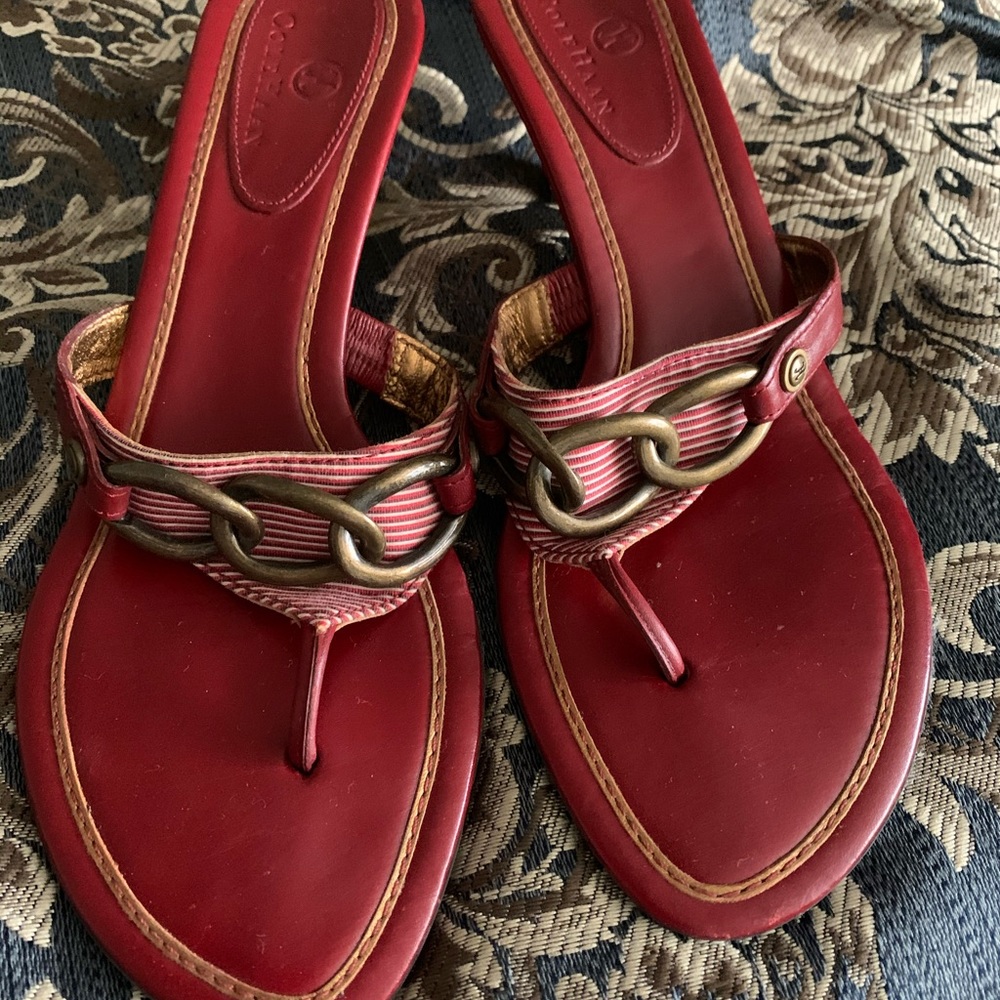 Cole Haan low heel sandals